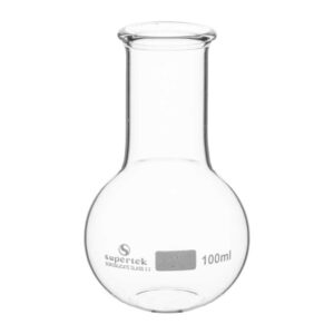 Flask Flat Bottom Wide Neck