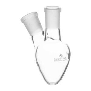 Flask Pear Shape Two Necks