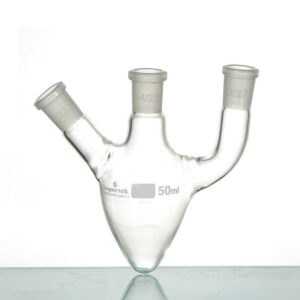 Flask Pear Shape Three Necks