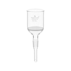 Buchner Funnel with Sintered Disc, Cone on Stem