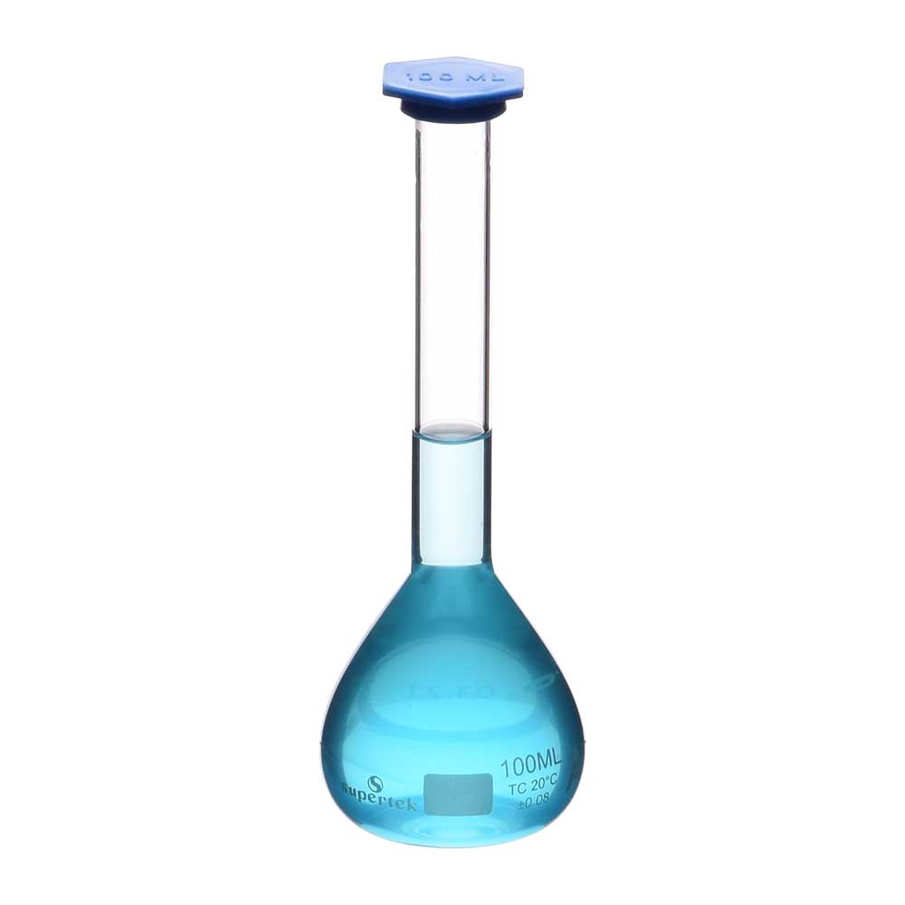 Volumetric Flask with Snap Cap, Class A - Image 2