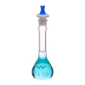 Volumetric Flask ASTM, Wide Mouth Heavy Duty with PP Stopper, Class A