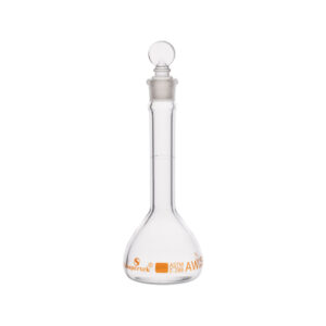 Volumetric Flask ASTM Wide Mouth Heavy Duty, with Glass Stopper, Class A