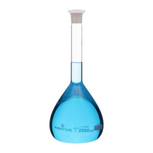 Volumetric Flask Clear Glass, With PP Super Stopper™, Class A