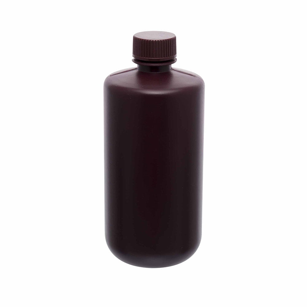 Reagent Bottle Narrow Mouth (HDPE Amber) - Image 2