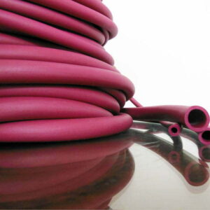Rubber Tubing, Maroon