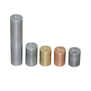 Equal Mass Metal Cylinder Set
