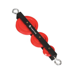 Pulley Triple in Line Metal