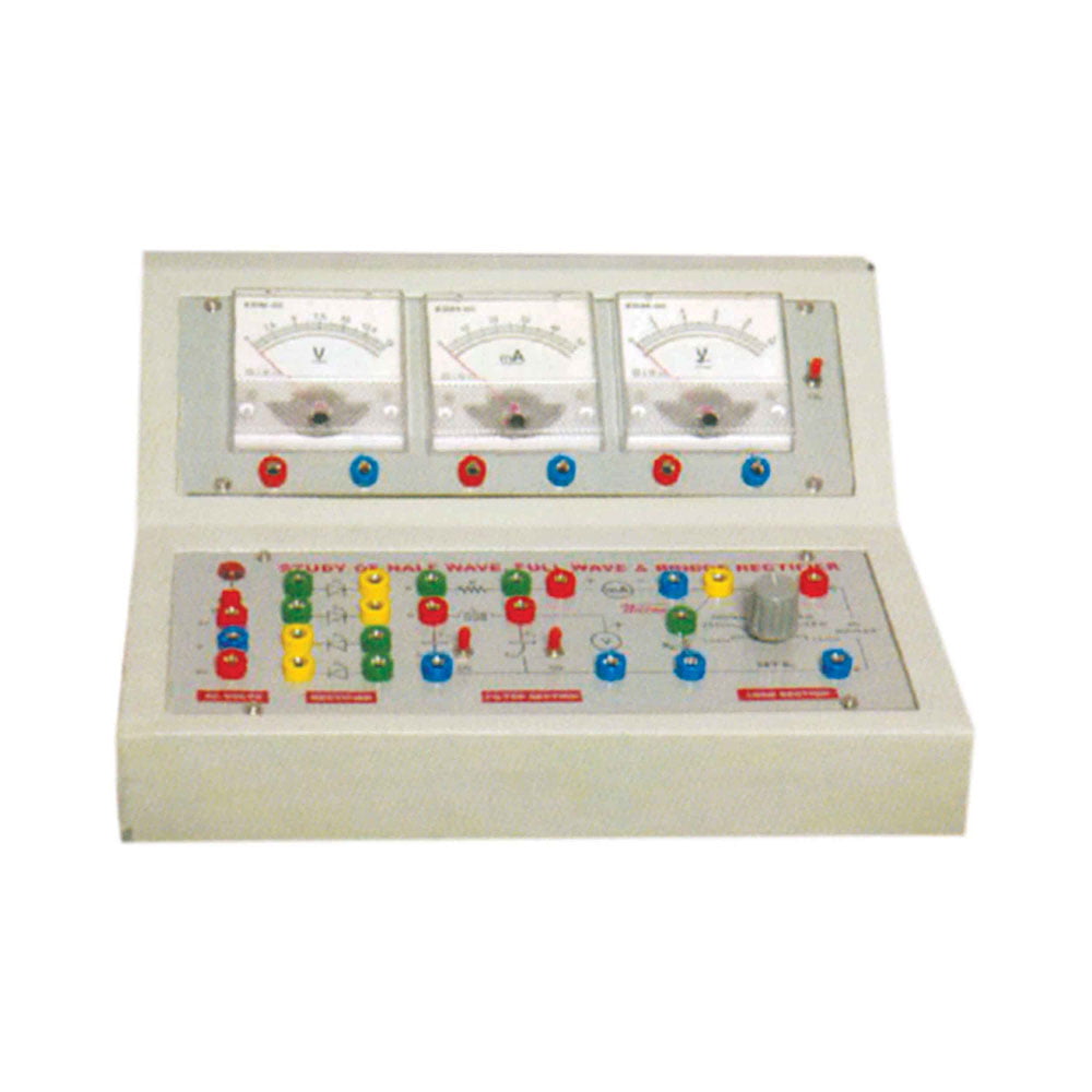Half Wave/Full Wave and Bridge Rectifier Apparatus